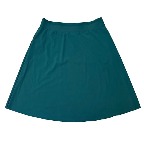 Athleta Cosmic Skirt Womens 1X Blue EuroLuxe Fabric Power Of She Pockets NWT - Picture 7 of 8